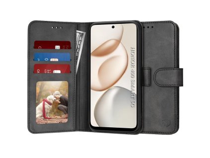 Techsuit - Diary Book - Honor 400 Smart 5G / 400 Smart 4G / X7d 4G - Black