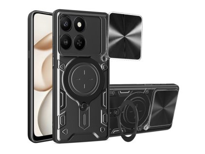 Techsuit - CamGuard Pro puzdro pre Honor 400 Smart 5G / 400 Smart 4G / X7d 4G - čierne