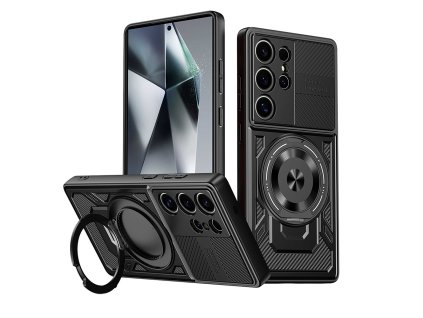 Techsuit - RuggedCam obal s ochranou kamery pre Honor 400 – čierny