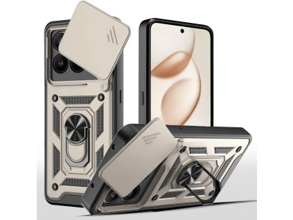 Techsuit - CamShield Series - Honor 400 Smart 5G / 400 Smart 4G / X7d 4G - Gold