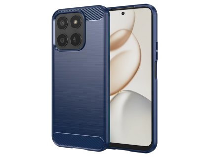 Techsuit - Carbon Silicone puzdro pre Honor 400 Smart 5G / 400 Smart 4G / X7d 4G - modré