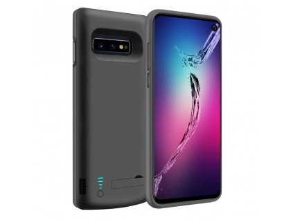 Techsuit Puzdro s batériou Power pro - Samsung Galaxy S10e - 5000 mAh - čierne