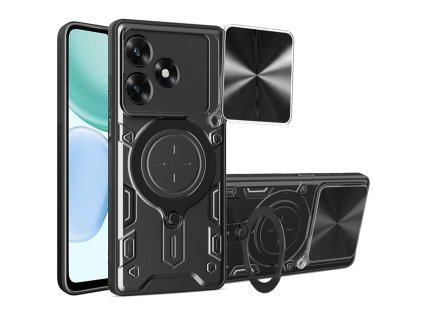 Techsuit - CamGuard Pro puzdro pre Honor X5c Plus - čierne