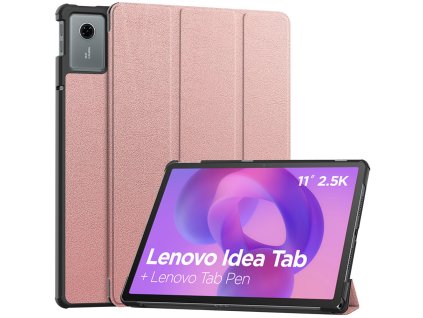 Techsuit - FoldPro obal pre Lenovo Idea Tab 11 - ružovo-zlatý