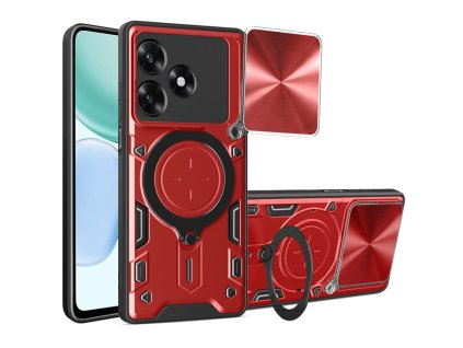 Techsuit - CamGuard Pro puzdro pre Honor X5c Plus - červené