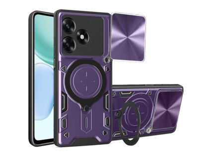 Techsuit - CamGuard Pro puzdro pre Honor X5c Plus - fialové