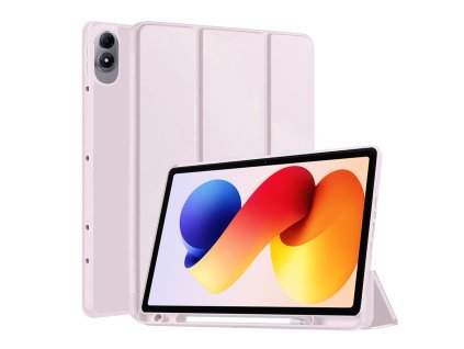 Techsuit - Flex Trifold knižkové puzdro s držiakom na stylus pre Xiaomi Redmi Pad 2 Pro – ružové