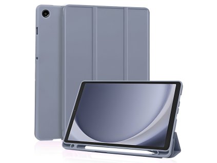 Techsuit - Flex Trifold knižkové puzdro s držiakom na stylus pre Samsung Galaxy Tab A11 / Galaxy Tab A9 – fialové