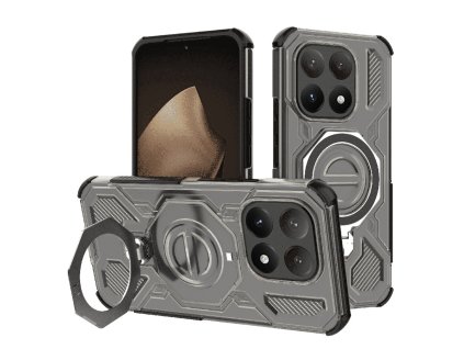 Techsuit - Carbon Shield PRO kryt pre Xiaomi 15T – dymovo čierny