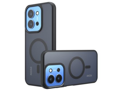 Techsuit - PureFrost MagSafe kryt pre Xiaomi Redmi 15C 4G / Redmi 15C 5G – matný čierny