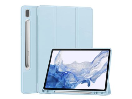 Techsuit - Flex Trifold (with Pencil Holder) - Samsung Galaxy Tab S11 Ultra - Sky Blue