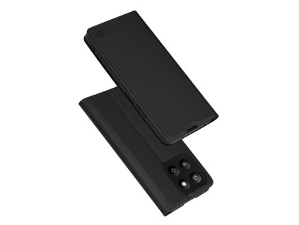 Techsuit - Magskin Book knižkové puzdro pre Honor 400 Smart 5G / Honor 400 Smart 4G / Honor X7d 4G – čierne