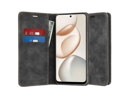 Techsuit - Confy Cover kryt pre Honor 400 Smart 5G / Honor 400 Smart 4G / Honor X7d 4G – čierny