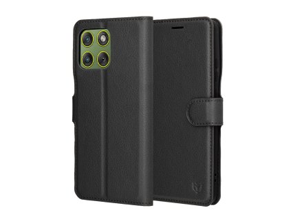 Techsuit - Leather Folio - Motorola Edge 70 - Black