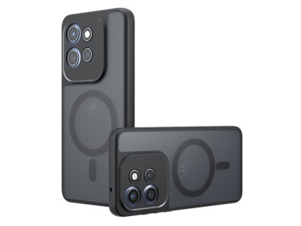 Techsuit - PureFrost MagSafe - Motorola Edge 50 Neo / Edge 60 Neo / Motorola ThinkPhone 25 - Frosted Black