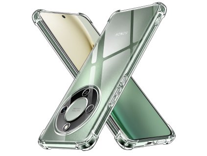 Techsuit - Shockproof Clear Silicone - Honor Magic8 Lite - Clear