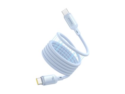 Baseus - Data Cable PicoGo magnetický dátový a nabíjací kábel USB-C na USB-C Fast Charge 240 W (480 Mb/s), silikónový, 1 m – modrý