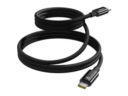 Baseus - Data Cable Tungsten Gold dátový a nabíjací kábel USB-C na USB-C Super Fast Charge 100 W (480 Mb/s), 1 m – čierny
