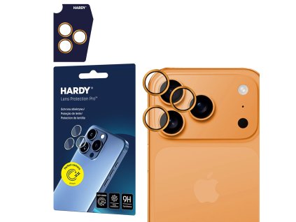 3mk - Hardy Lens Protection Pro - iPhone 17 Pro / iPhone 17 Pro Max - Orange