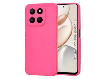 Techsuit - SoftFlex silikónový kryt pre Honor 400 Smart 5G / Honor 400 Smart 4G / Honor X7d 4G – sýto ružový