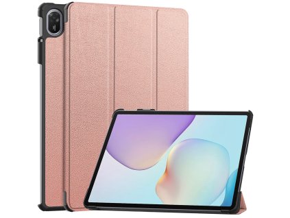 Techsuit - FoldPro knižkové puzdro pre Huawei MatePad 11.5 (2025) – ružovo-zlaté
