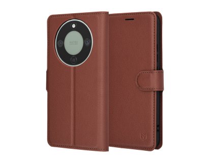 Techsuit - Leather Folio - Honor Magic8 Lite - Brown