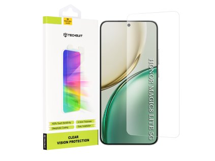 Techsuit - Clear Vision Glass - Honor Magic8 Lite - Transparent