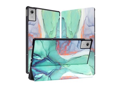 Techsuit - FoldPro knižkové puzdro pre Lenovo Idea Tab Plus 12.1 – motív Green Time