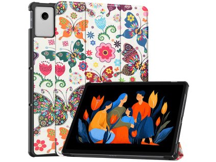 Techsuit - FoldPro knižkové puzdro pre Lenovo Idea Tab Plus 12.1 – motív Butterfly