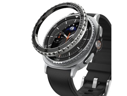 Ringke - Premium Bezel Styling prémiový ochranný rámik lunety pre Samsung Galaxy Watch8 Classic – čierny