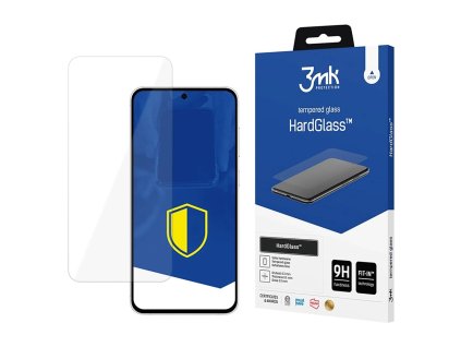 3mk - HardGlass ochranné sklo na displej pre Samsung Galaxy S25 FE – číre