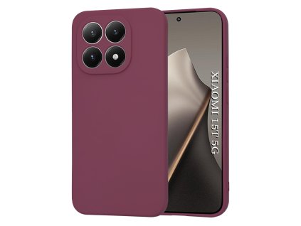Techsuit - SoftFlex - Xiaomi 15T - Plum Red