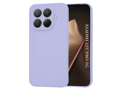 Techsuit - SoftFlex silikónový kryt pre Xiaomi 15T Pro – svetlofialový