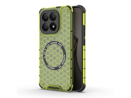 Techsuit - HoneyComb Shield MagSafe - Xiaomi 15T - Lime Green