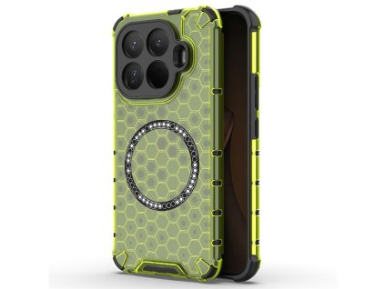 Techsuit - HoneyComb Shield MagSafe - Xiaomi 15T Pro - Lime Green