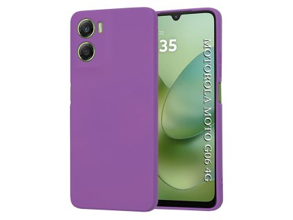 Techsuit - SoftFlex silikónový kryt pre Motorola Moto G06 – fialový
