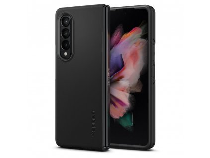 Spigen AirSkin kryt na telefón - Samsung Galaxy Z Fold3 5G - čierny