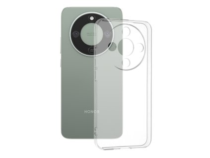 Techsuit - Clear Silicone silikónový kryt pre Honor Magic8 Lite – priehľadný
