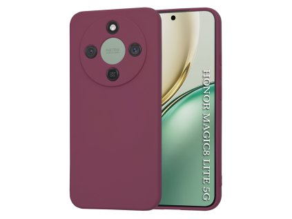 Techsuit - SoftFlex - Honor Magic8 Lite - Plum Red
