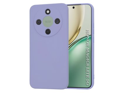 Techsuit - SoftFlex silikónový kryt pre Honor Magic8 Lite – svetlofialový