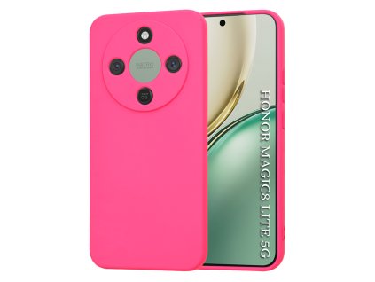 Techsuit - SoftFlex silikónový kryt pre Honor Magic8 Lite – sýto ružový
