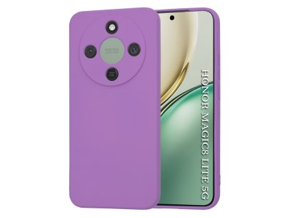 Techsuit - SoftFlex silikónový kryt pre Honor Magic8 Lite – fialový
