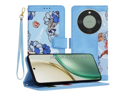 Techsuit - FlipCraft - Honor Magic8 Lite - Vibrant Blue