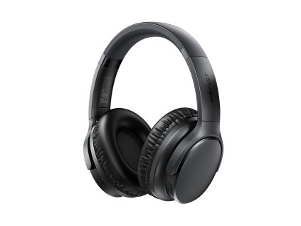 Acefast - Wireless Headset (H10) - Bluetooth 5.4, Gaming/Bass Boost Mode, Hi-Fi Drivers, 500mAh, 60hrs Playback - Black