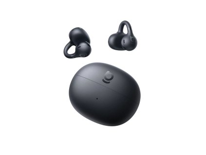 Baseus - Wireless Earbuds Bass BC1 (A0102400) - Open-Ear, Tri-curve Clip, SuperBass, 4-Mic AI, Noise Reduction, IP55 - Black