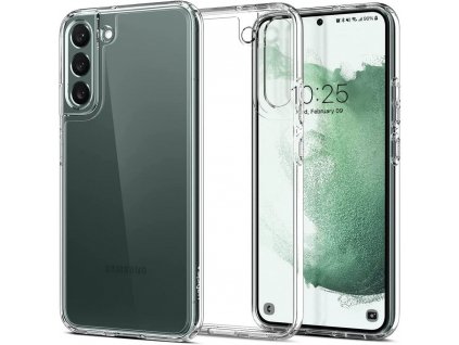 Spigen Ultra Hybrid ochranný obal na - Samsung Galaxy S22 - transparentná