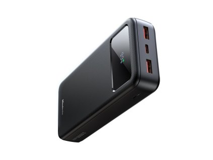 Mcdodo – Power Bank powerbanka USB-C + 2× USB-A 20000 mAh 22,5W s LED displejom – čierna