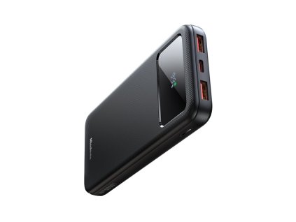 Mcdodo – Power Bank powerbanka USB-C + 2× USB-A 10000 mAh 22,5W s LED displejom – čierna