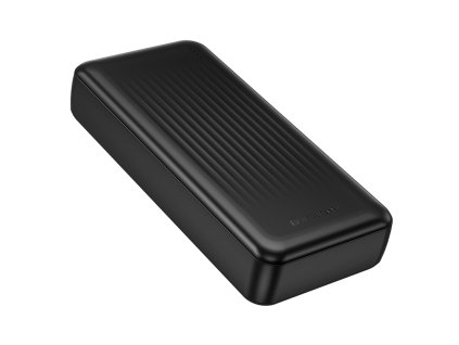 Borofone - Power Bank Clever Series (BJ80A) - 2x USB, Type-C, Indicator LED, QC 3.0, 22.5W, PD20W, 74Wh, 20000mAh - Black