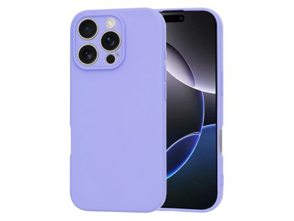 Techsuit – SoftFlex silikónové puzdro pre iPhone 16 Pro Max – svetlofialové